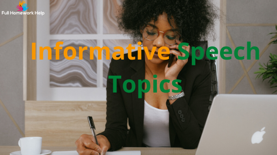 Informative speech topics